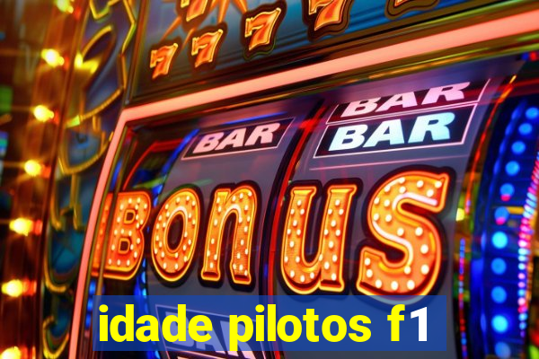 idade pilotos f1